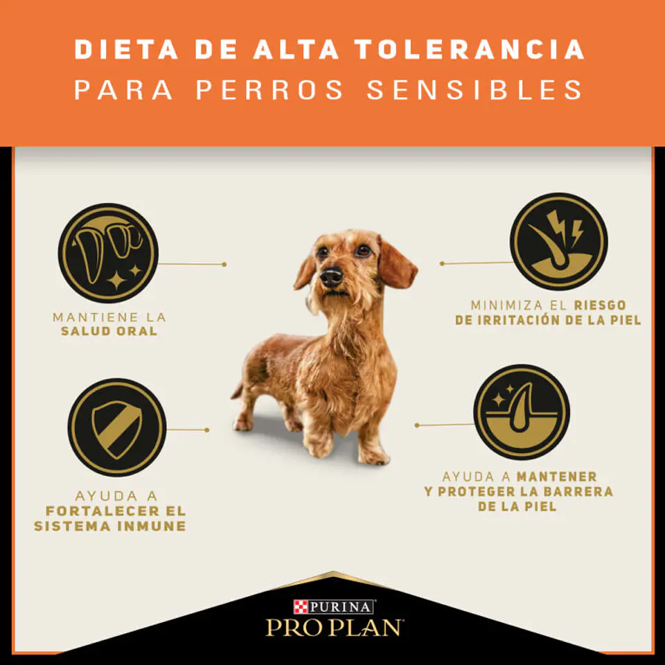 PRO PLAN SENSITIVE SKIN ADULTO RAZA PEQUEÑA 3 KG SALMON 3