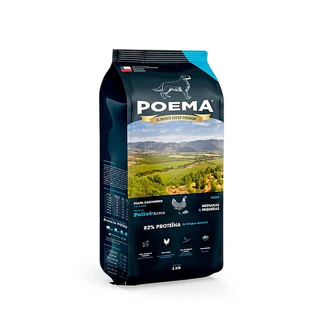 POEMA PERRO CACHORRO PEQUEÑO Y MEDIANO 3 KG