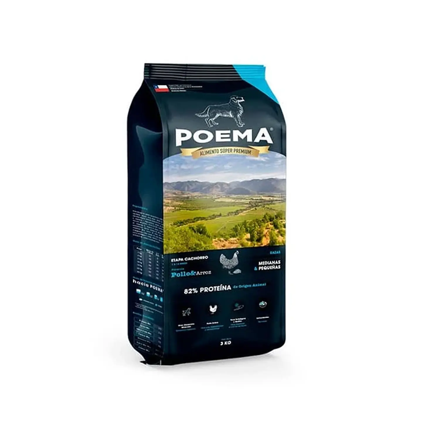 POEMA PERRO CACHORRO PEQUEÑO Y MEDIANO 3 KG 1