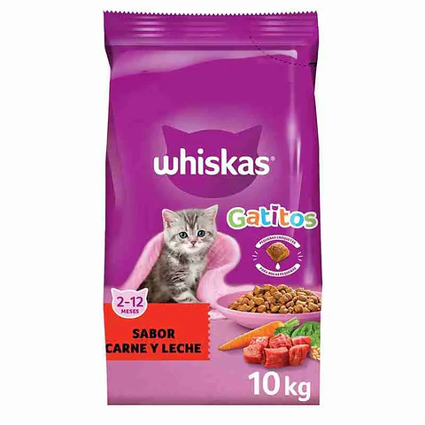 WHISKAS GATITO 10 KG