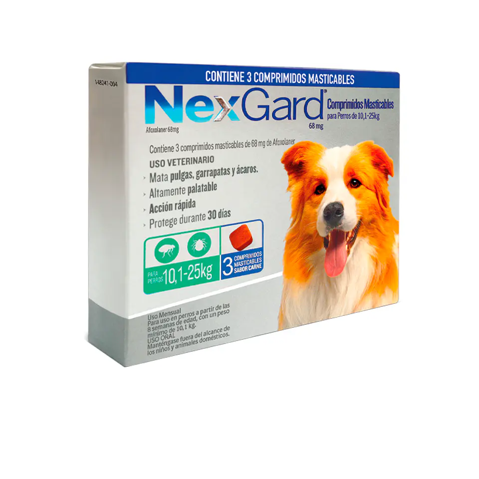 NEXGARD X3 10,1 A 25 KG 1