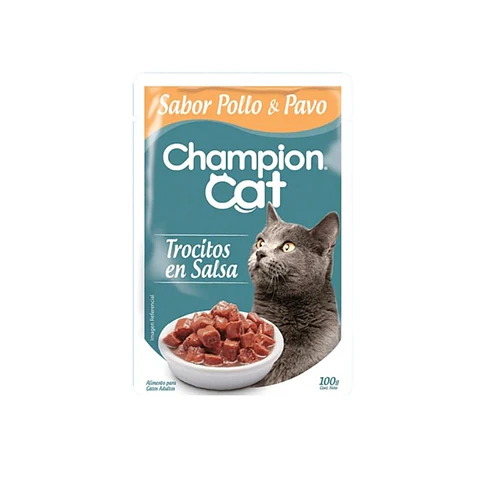 SACHET CHAMPION CAT 100 GR