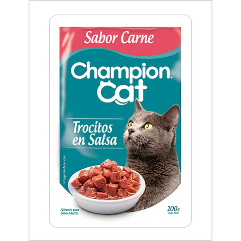 SACHET CHAMPION CAT 100 GR