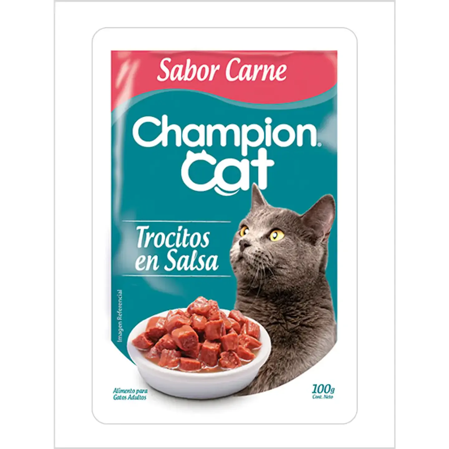 SACHET CHAMPION CAT 100 GR 1