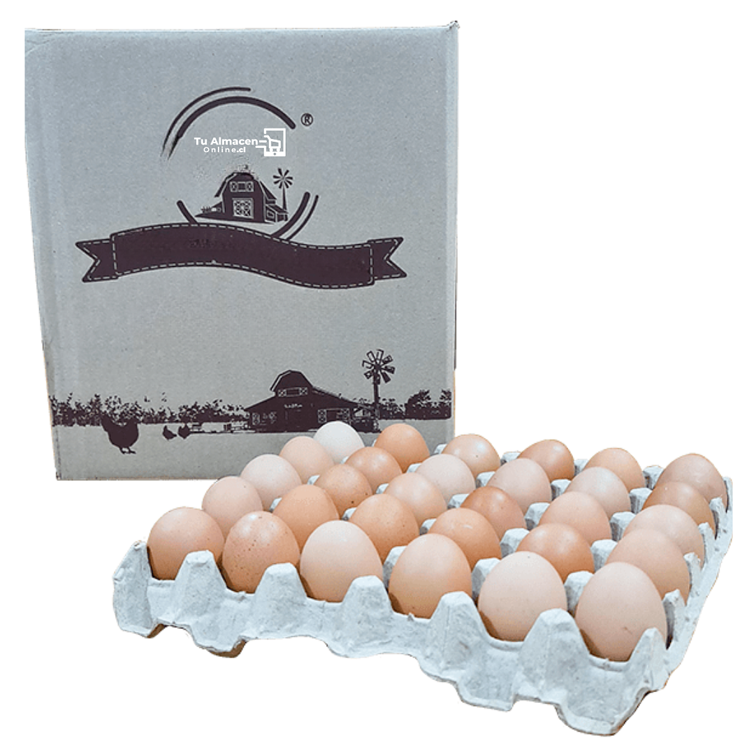 CAJA HUEVO SEGUNDA COLOR 180U 1