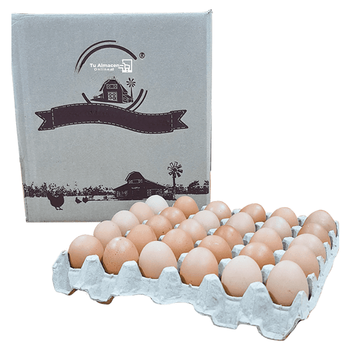 CAJA HUEVO SEGUNDA COLOR 180U 1