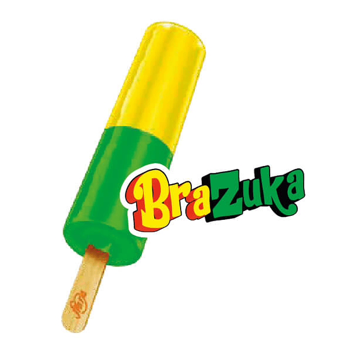 Brazuka Helado de Agua  Sabor manzana 🍏 limon 🍋 x 50 unidades 1