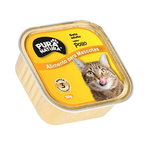 PURA NATURA GATO PATE 300 GR