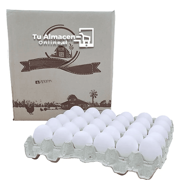 Caja de Huevos Extra Blanco 120 unidades 1