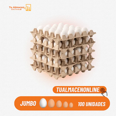 Huevos Jumbo - 100 unidades