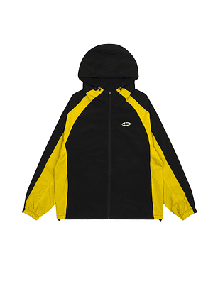 Corteiz Spring Jacket black-yellow