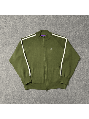 Corteiz Cream Knit Zip Up Fleece