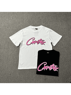 Corteiz Black and pink T-shirt
