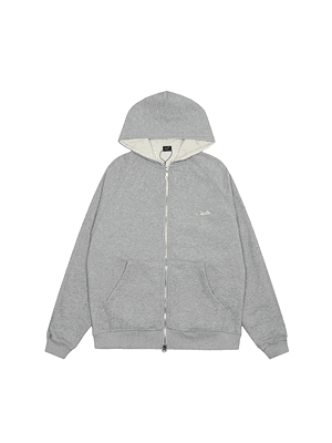 Corteiz HMP Thermal Zip Up Gray Hoodie