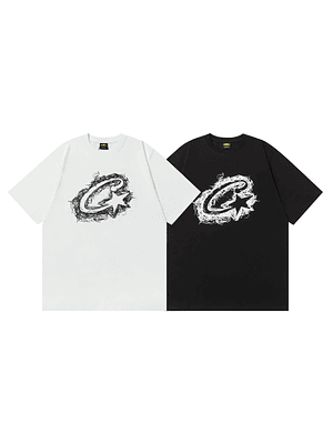 Corteiz C Star String T-Shirt White