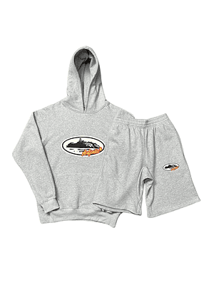 Corteiz Aufentic Hoodie Grey