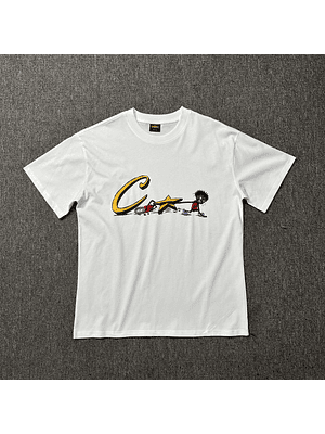 Corteiz Chainsaw Tee White