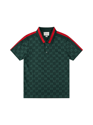 Polo Gucci in Cotone Nero