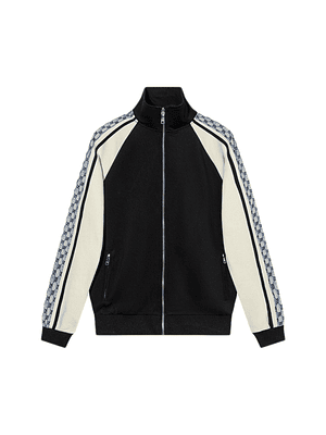 Gucci Oversize Technical Jersey Jacket