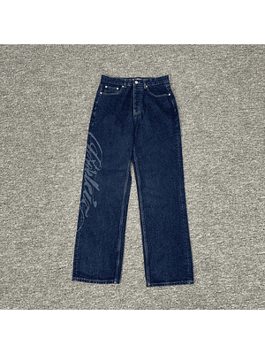 Corteiz Calça Jeans Blue Dark