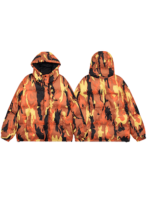 Corteiz Bolo V2 Jacket Blood Orange