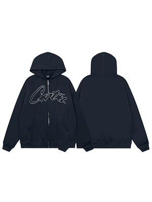 Corteiz Thick Stitch AlLStarz Zip Hoodie