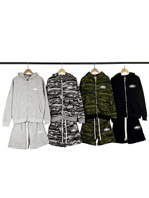 Corteiz Black Royal Set Tracksuit