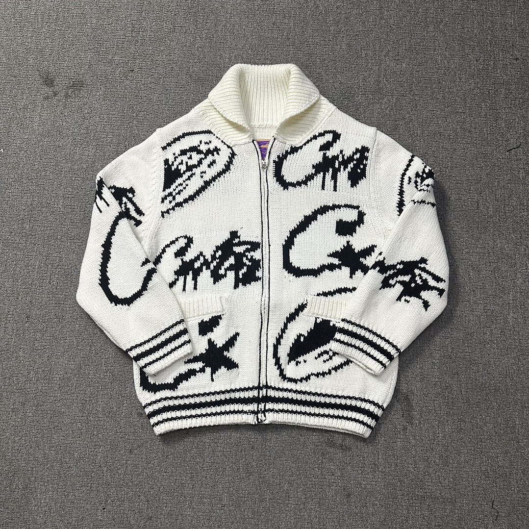 Corteiz VVS Jacquard Knit Zip 2