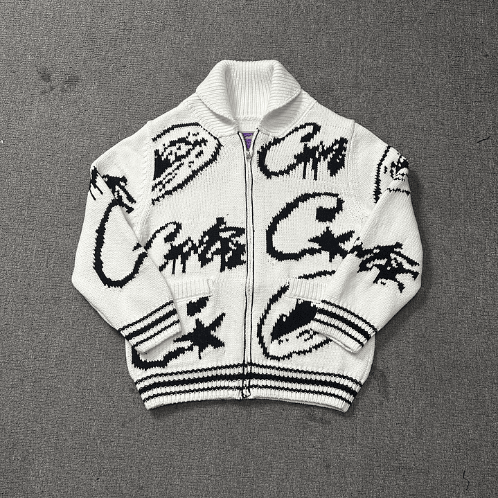 Corteiz VVS Jacquard Knit Zip 2