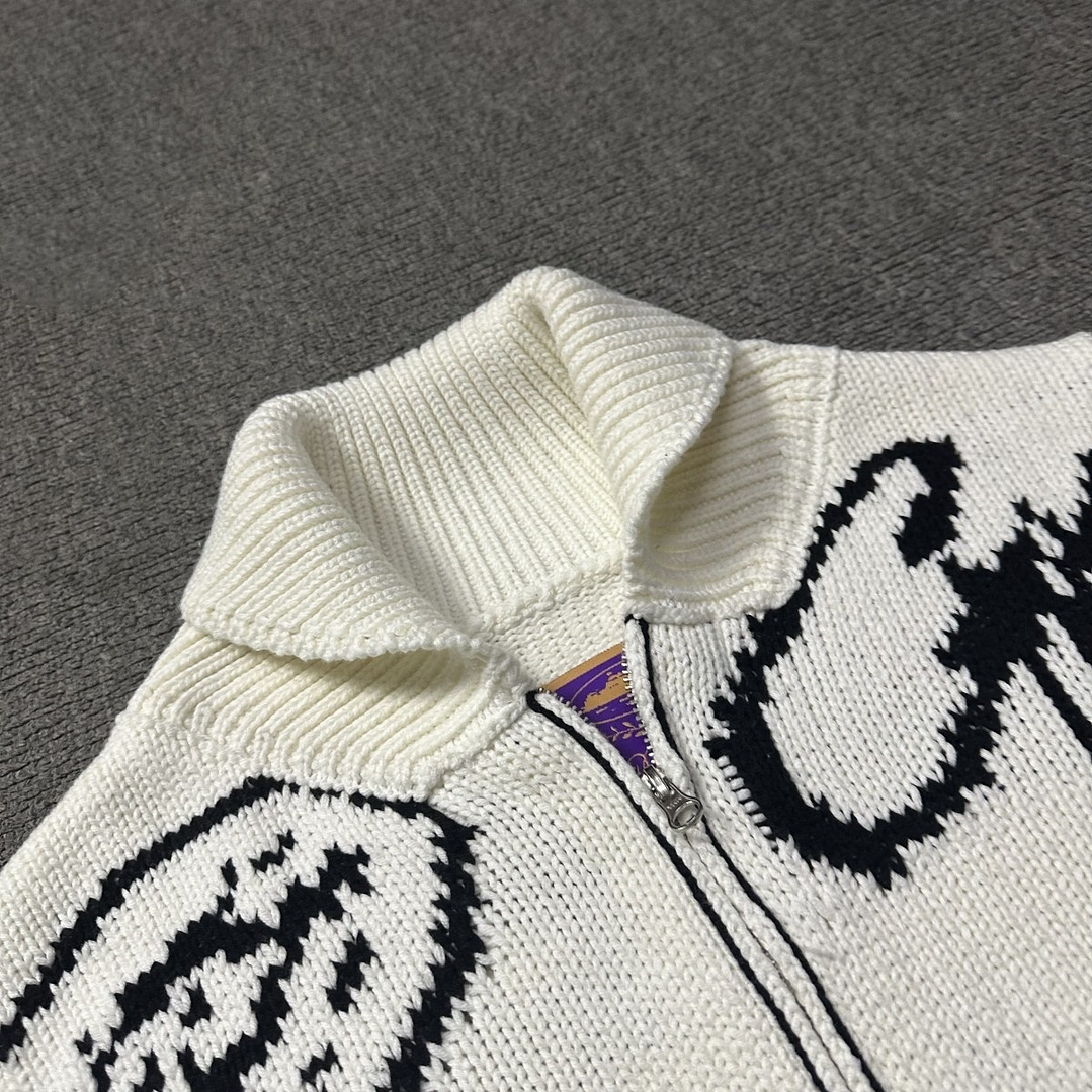 Corteiz VVS Jacquard Knit Zip 3