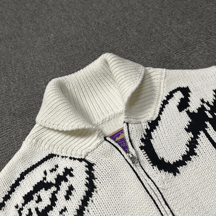 Corteiz VVS Jacquard Knit Zip 3