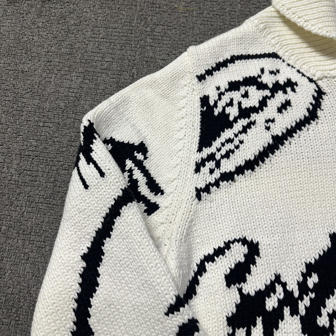 Corteiz VVS Jacquard Knit Zip 7