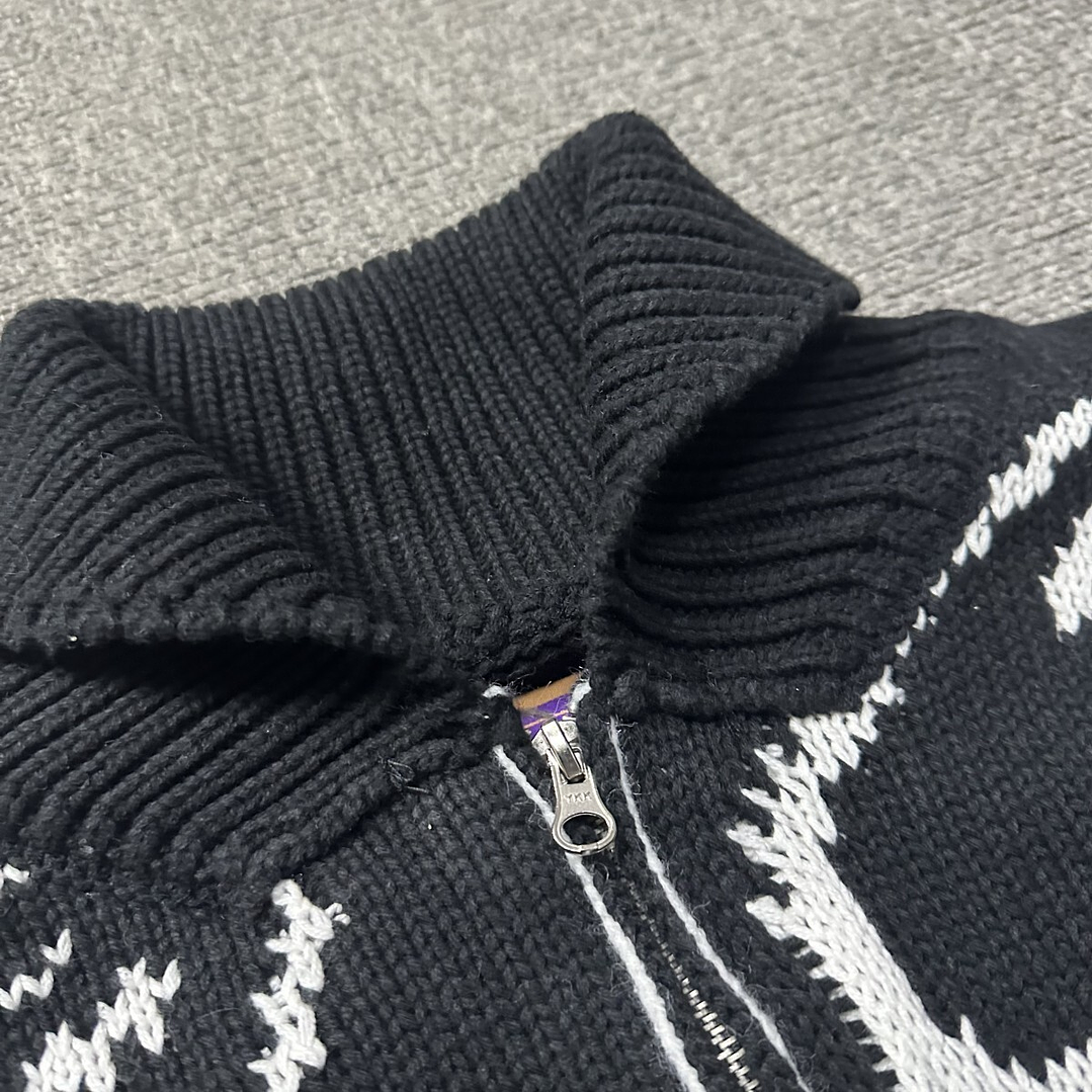 Corteiz VVS Jacquard Knit Zip 15