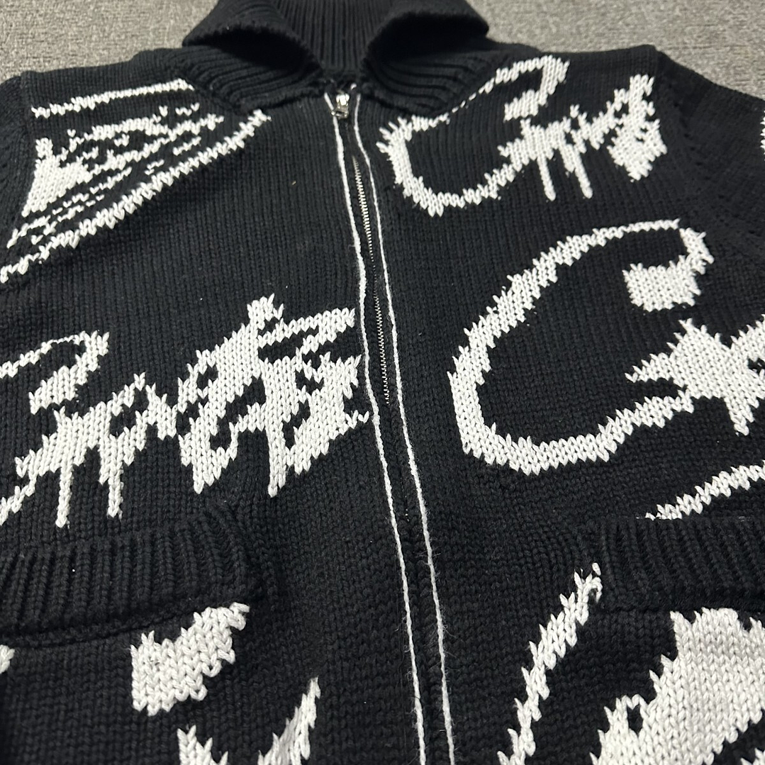 Corteiz VVS Jacquard Knit Zip 18