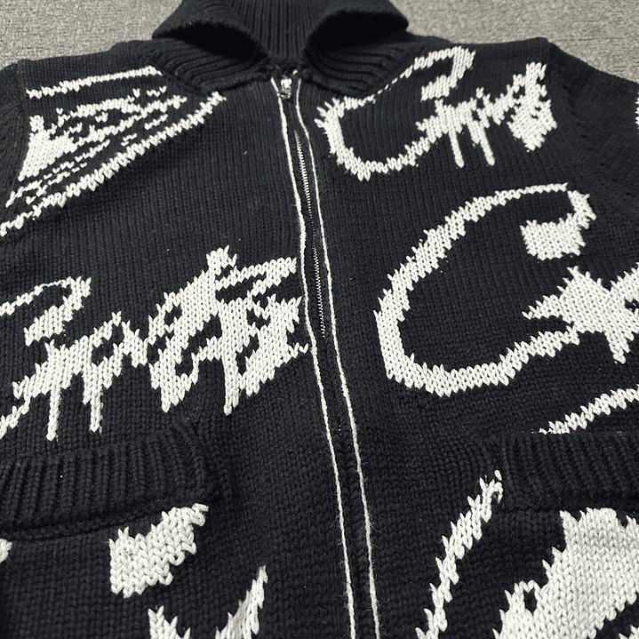 Corteiz VVS Jacquard Knit Zip 18