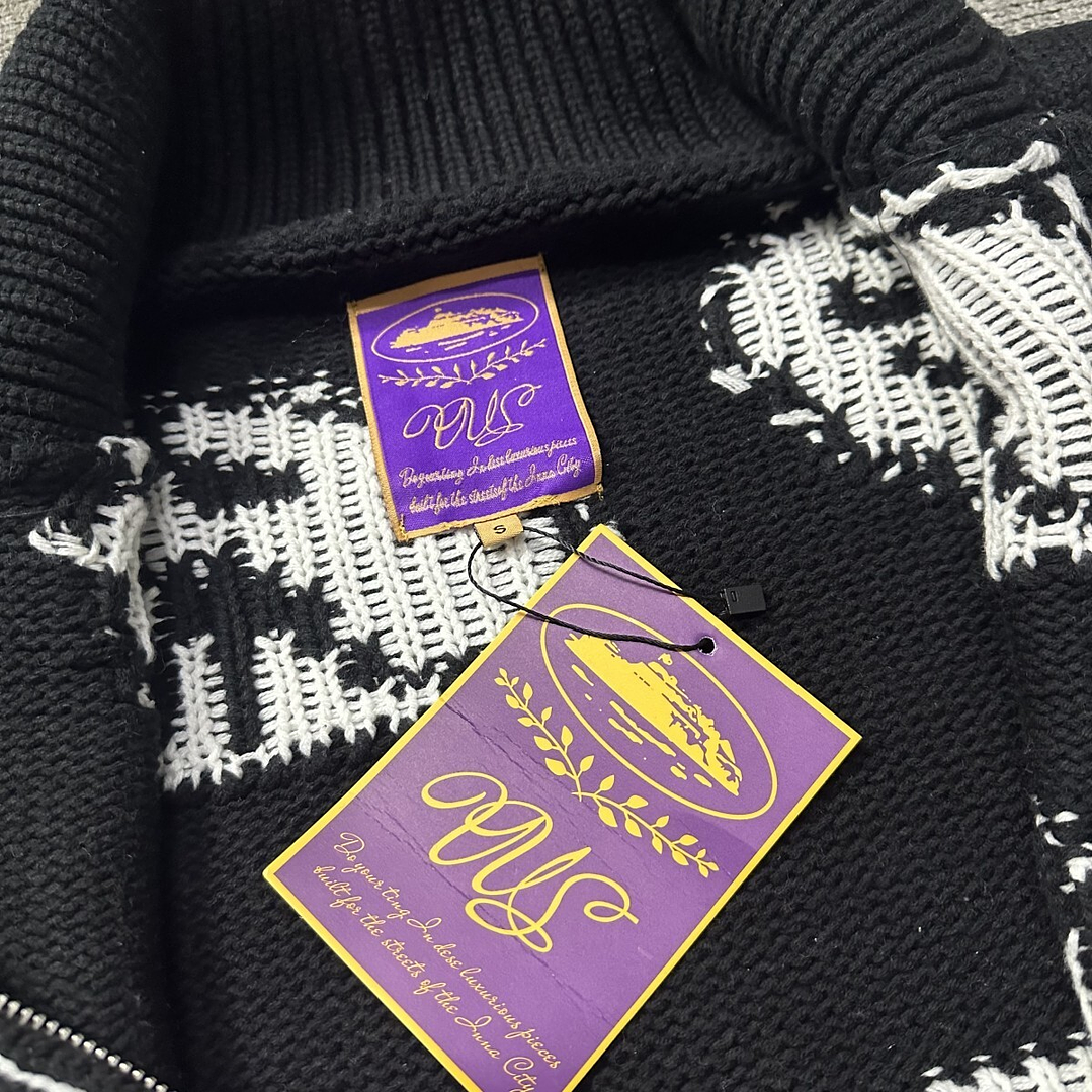 Corteiz VVS Jacquard Knit Zip 21