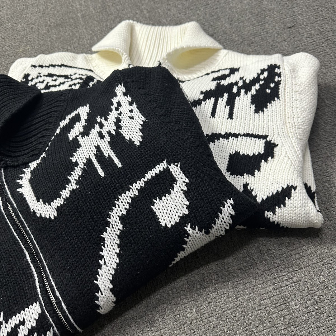 Corteiz VVS Jacquard Knit Zip 27