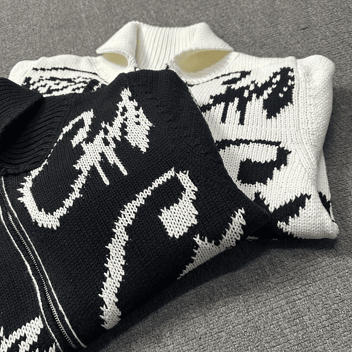 Corteiz VVS Jacquard Knit Zip 27