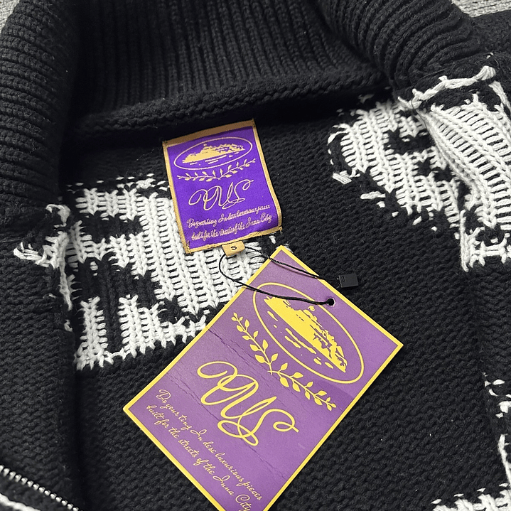 Corteiz VVS Jacquard Knit Zip 25