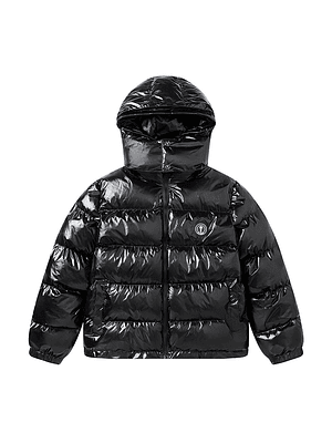 Trapstar Decoded Puffer Jacket Shiny Black