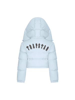 Trapstar Irongate Jacket Detachable Hood Baby Blue