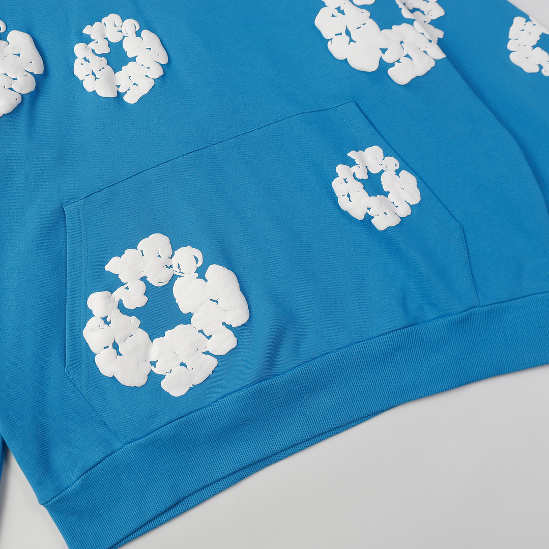 Conjunto Denim Tears Flowers Blue 4