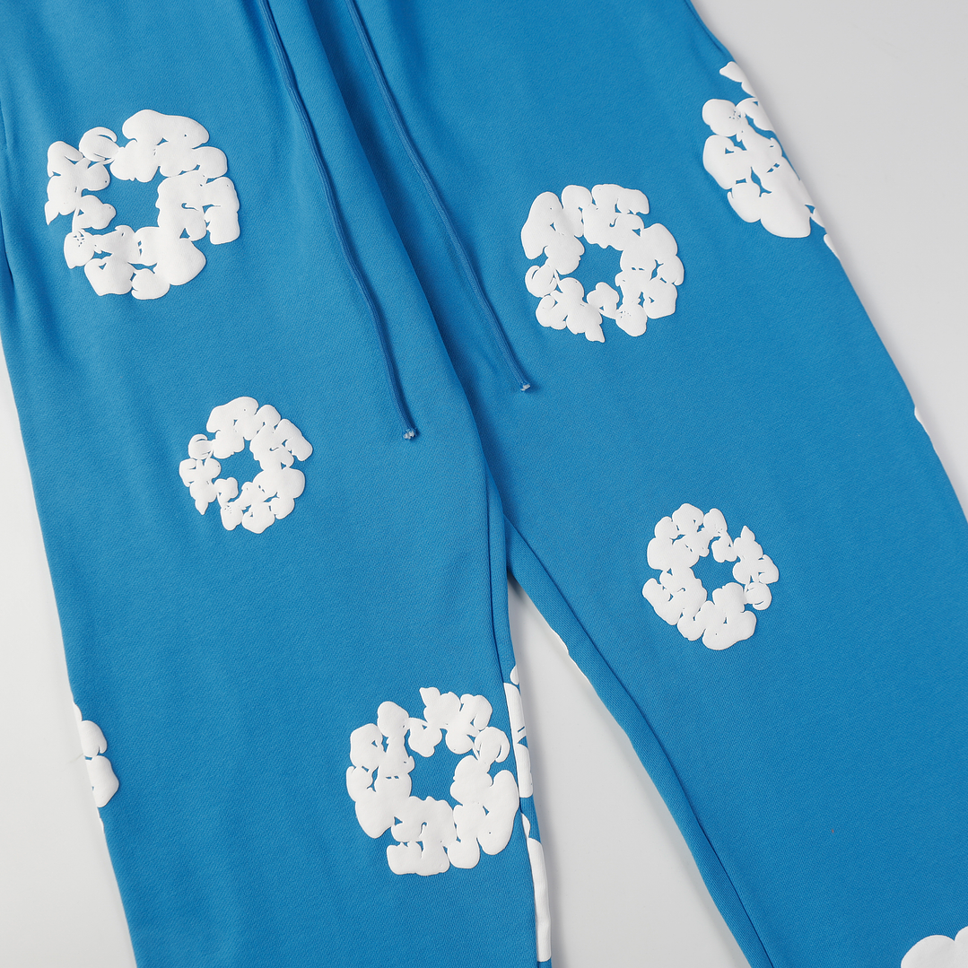 Conjunto Denim Tears Flowers Blue 13