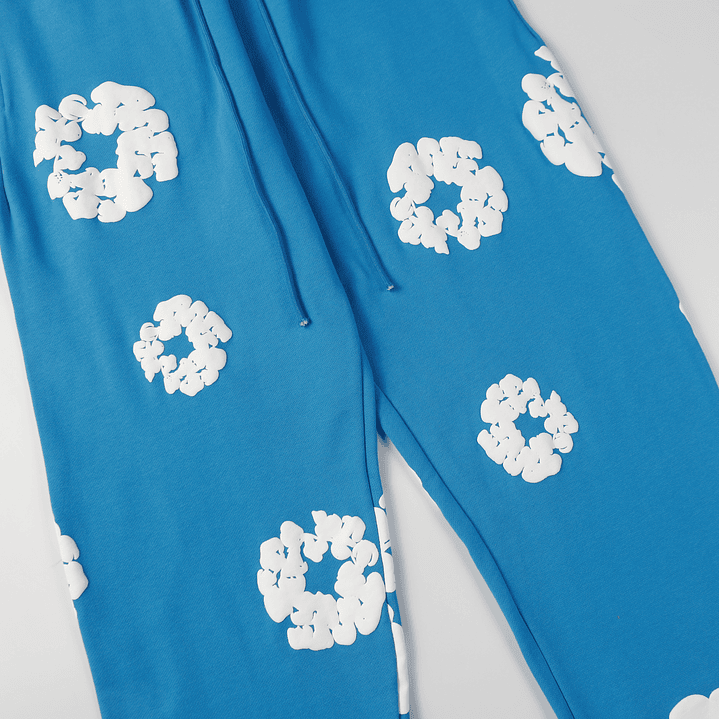 Conjunto Denim Tears Flowers Blue 13