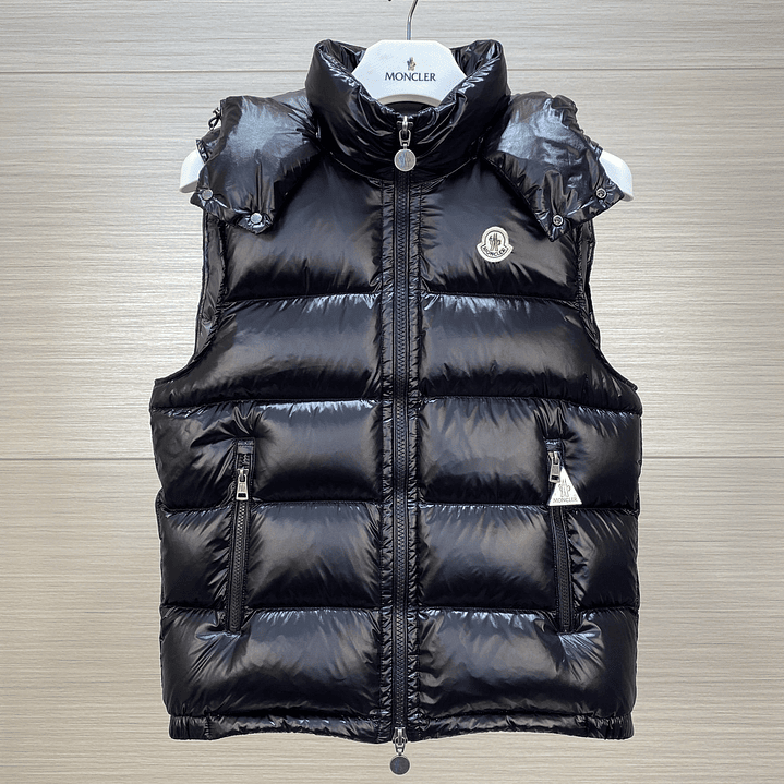 Moncler Shiny Black Puffer 1