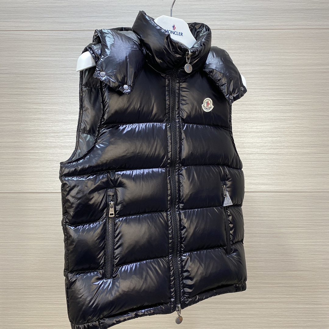 Moncler Shiny Black Puffer 2