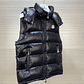 Moncler Shiny Black Puffer - Thumbnail 2