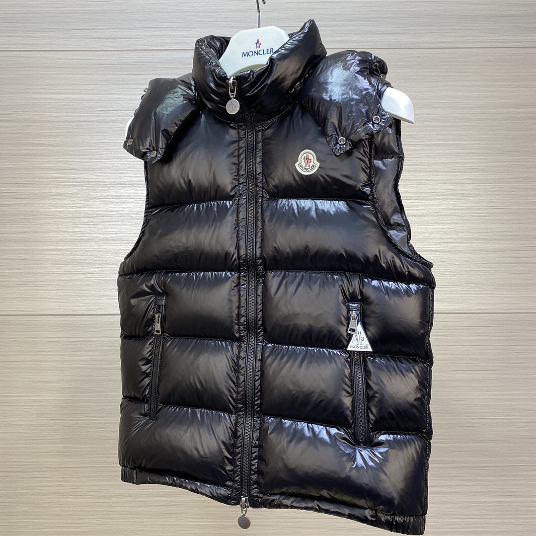 Moncler Shiny Black Puffer 3