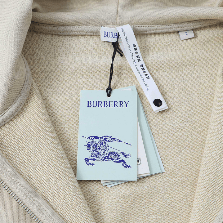 Burberry Check Label Hoodie 3