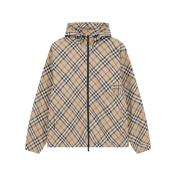 Burberry  Check twill jacket 1